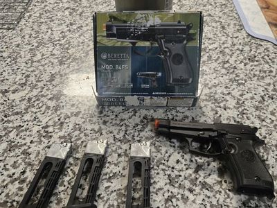 Beretta M84FS CO2 BB Blowback Metal air Pistol