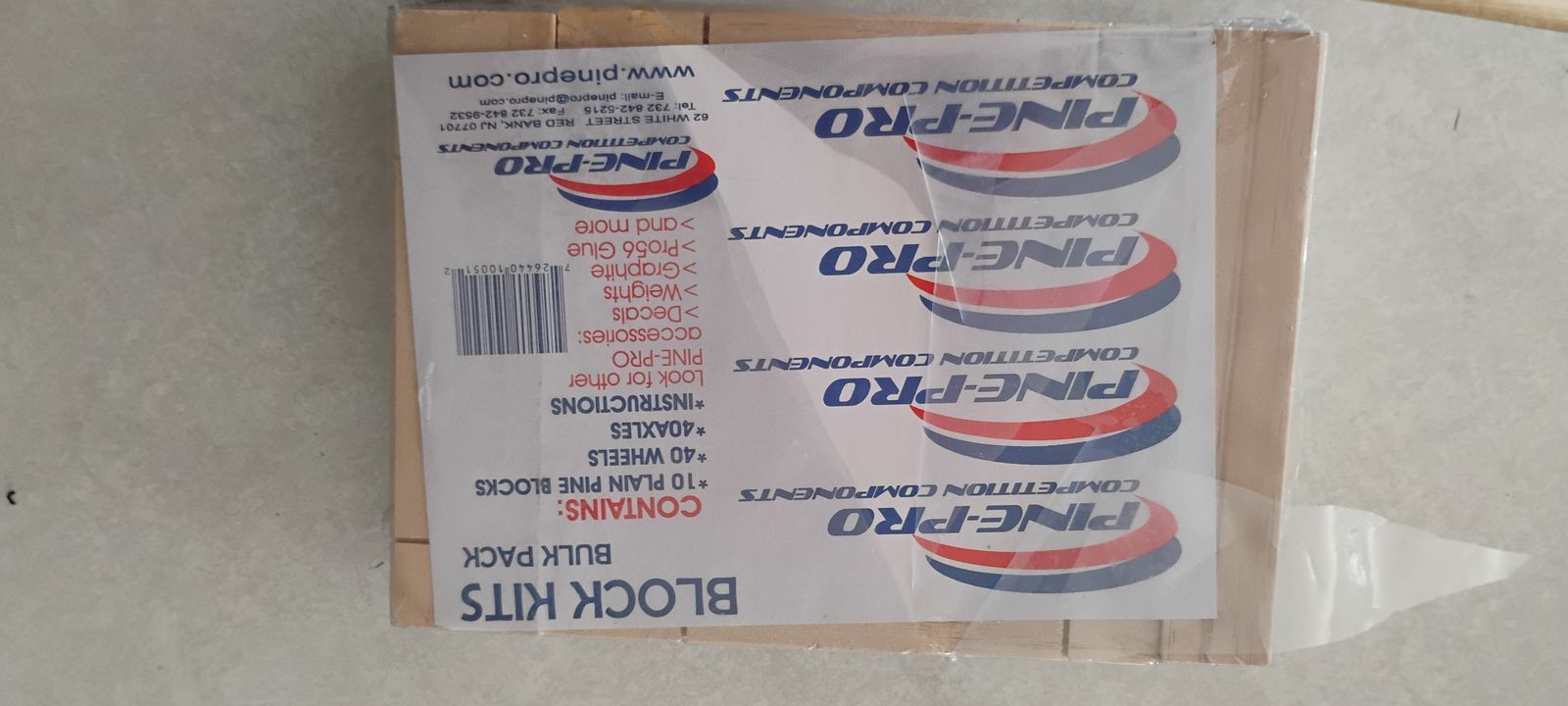 Pinewood Derby kits