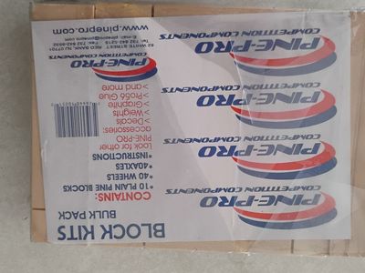 Pinewood Derby kits