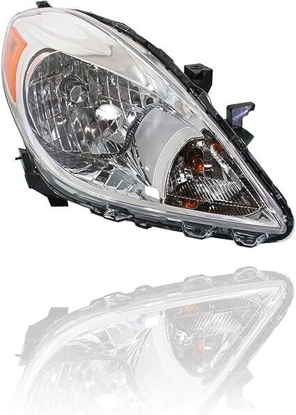 Eagle Eyes DS711-B001R Right Passenger Side Headlight Assembly For 12-14 Nissan Versa