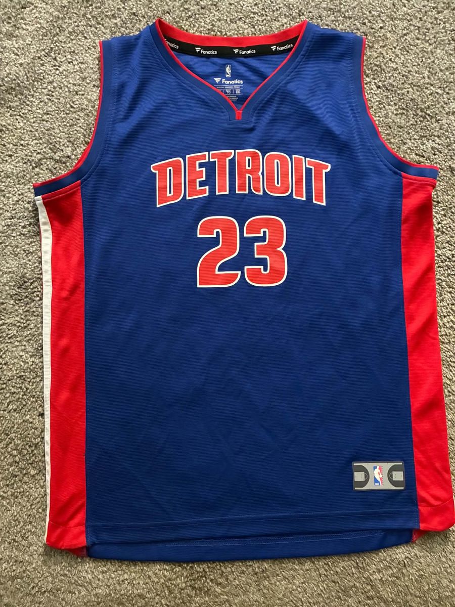 Blake Griffin Detroit Pistons NBA Fanatics Jersey Youth XL