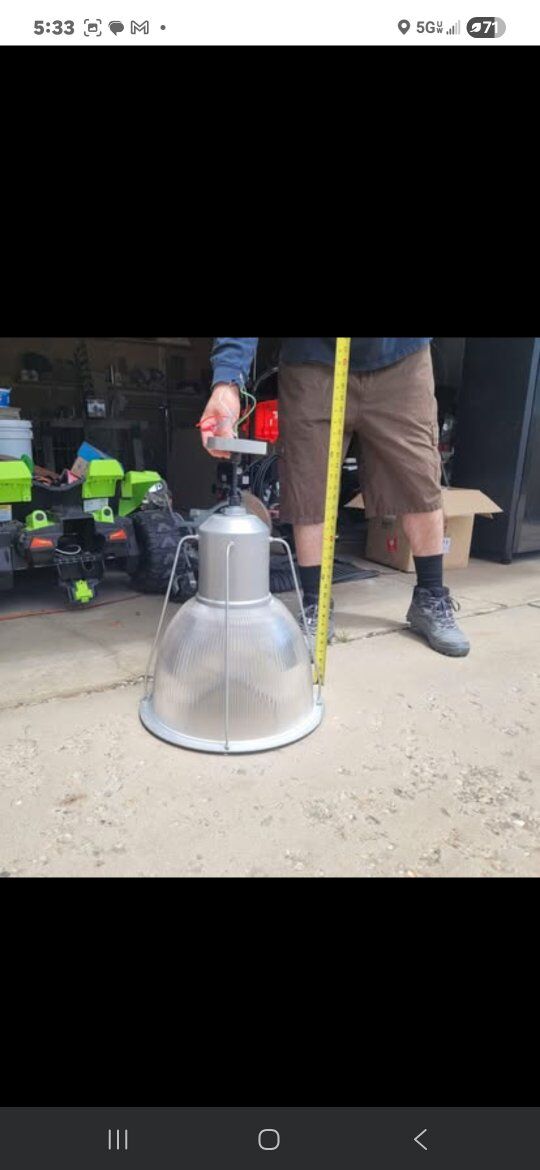 Large LED Industrial Light Fixtures