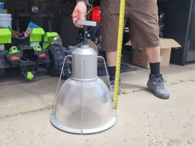 Large LED Industrial Light Fixtures