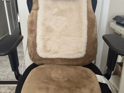Sharper Image Shiatsu Luxe Chair Pad