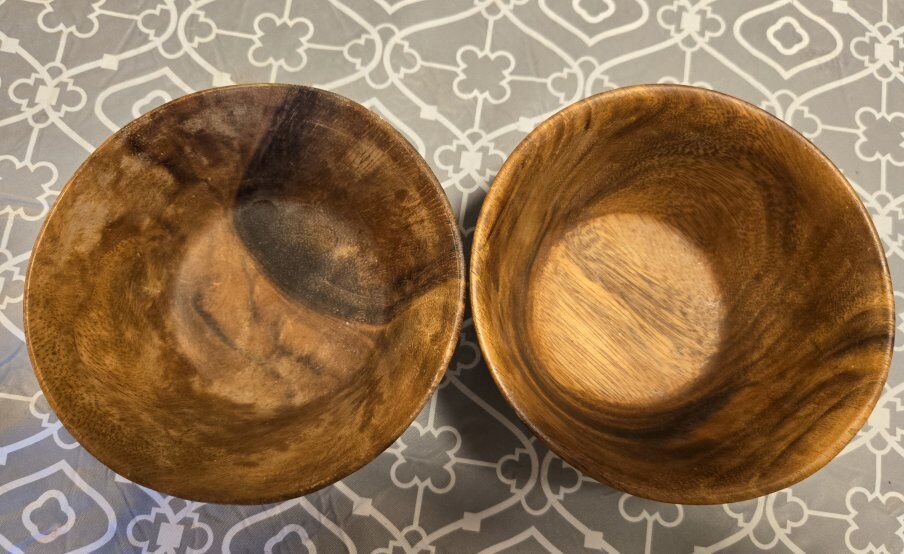 Wood bowls from Haiti