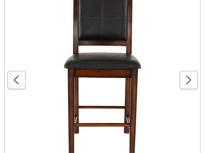 Pair of bar stool chairs