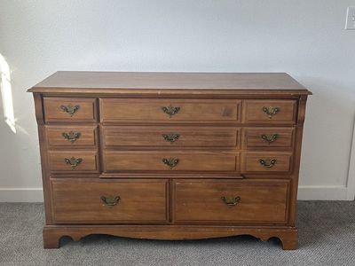 Wood dresser