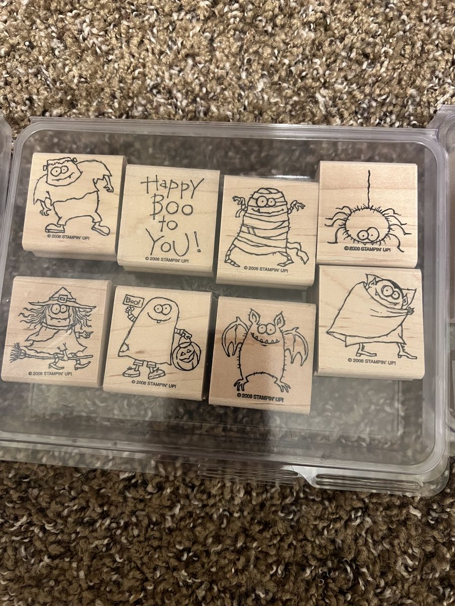 Stampin Up Rubber Stamp Collection