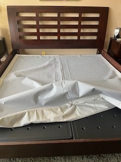 King Size Foundation Frame, Modular Base Compatible with Select Comfort Sleep Number Bed.