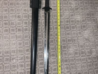 APOC Survival Broad Sword - Angus Trim Design - 9260 Spring Steel