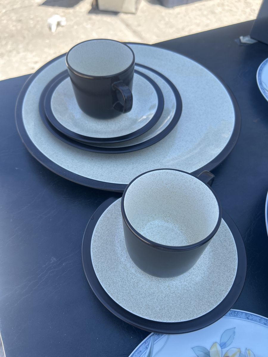 Mikasa vintage Terra stone dinnerware set