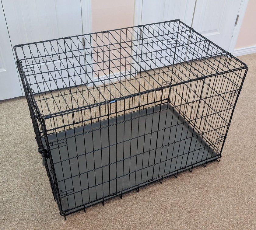 Dog Crate, Large, Folding, Like New