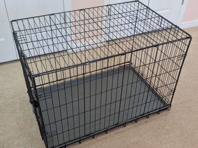 Dog Crate, Large, Folding, Like New