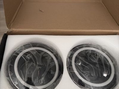 7” round LED Halo lights