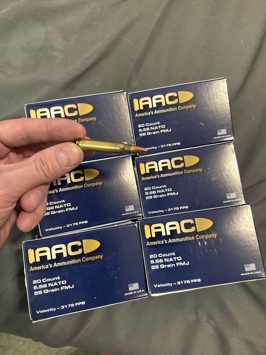 5.56 NATO 55 grain FMJ