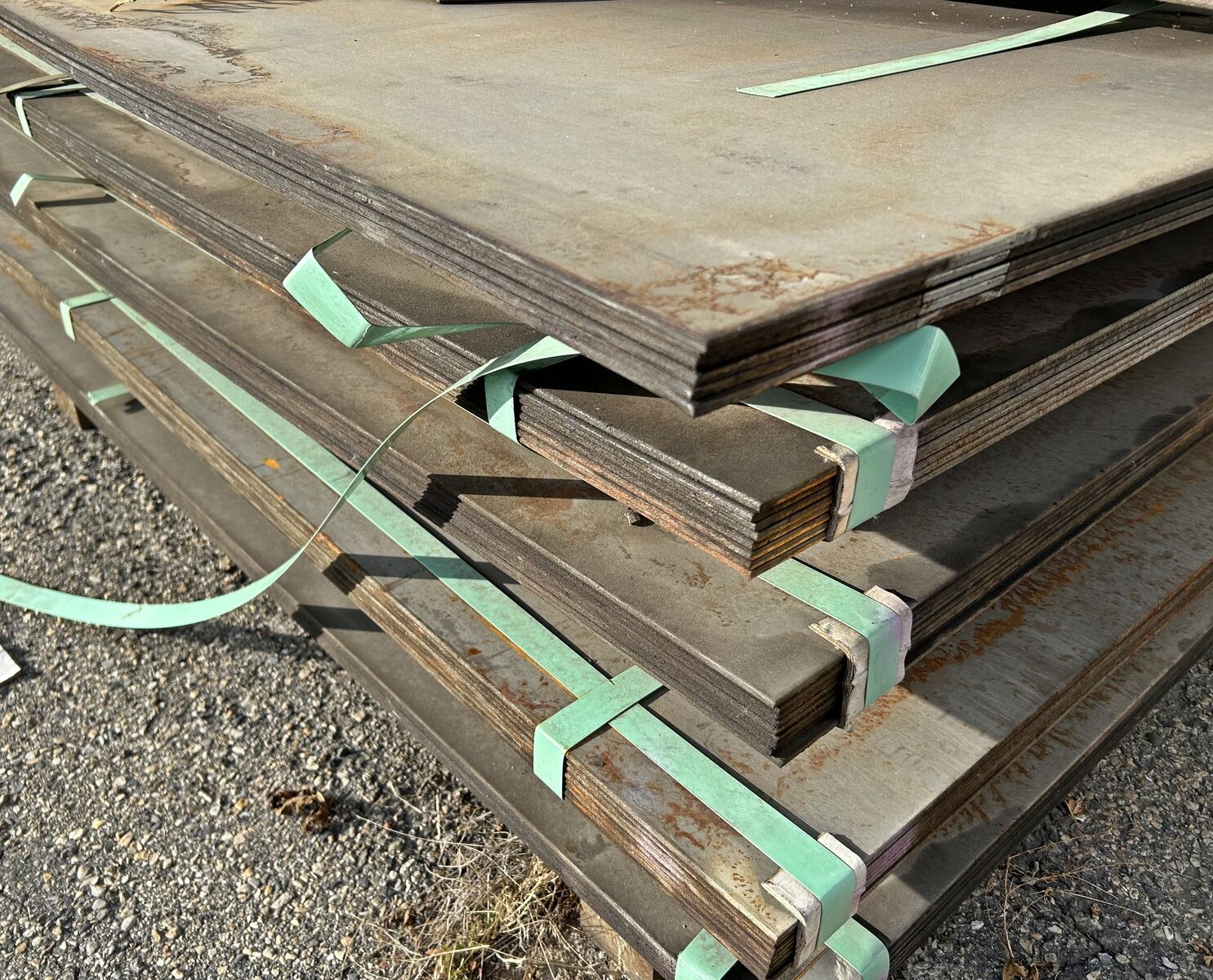 WINTER SPECIAL!! Surplus Steel Hot Rolled Sheet 4 Ga x 50" x 96" - $139.95 each