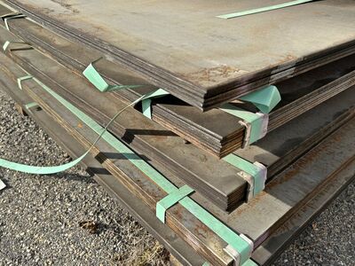 WINTER SPECIAL!! Surplus Steel Hot Rolled Sheet 4 Ga x 50" x 96" - $139.95 each