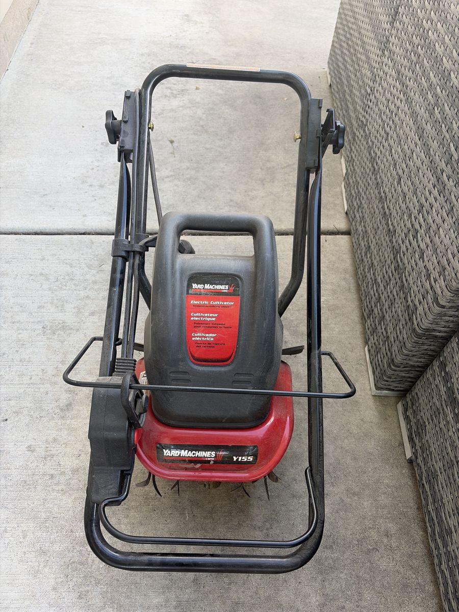 Moving Sale: Electric tiller / cultivator