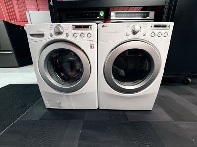 Matching White Ultra Capacity, Lg Washer & Dryer Set!(STACKABLE!)