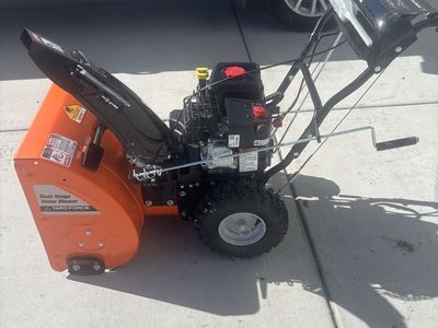 Yard Force 24-Inch Dual-Stage Snow Blower with 208cc Briggs & Stratton Engine