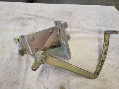 Universal frame mounted brake pedal assembly