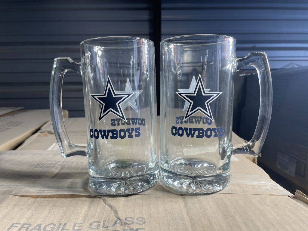 Dallas Cowboys 25oz Beer Mugs