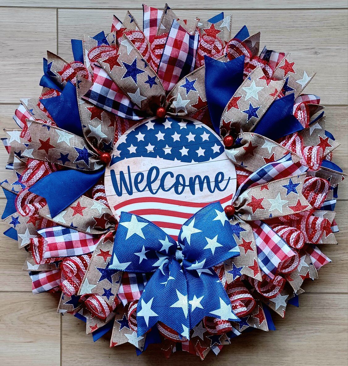 Farmhouse Veteran's Memorial Patriotic 4th of July