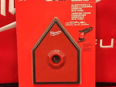 Milwaukee M12 Orbital Detail Sander Replacement Pad - Brand New!