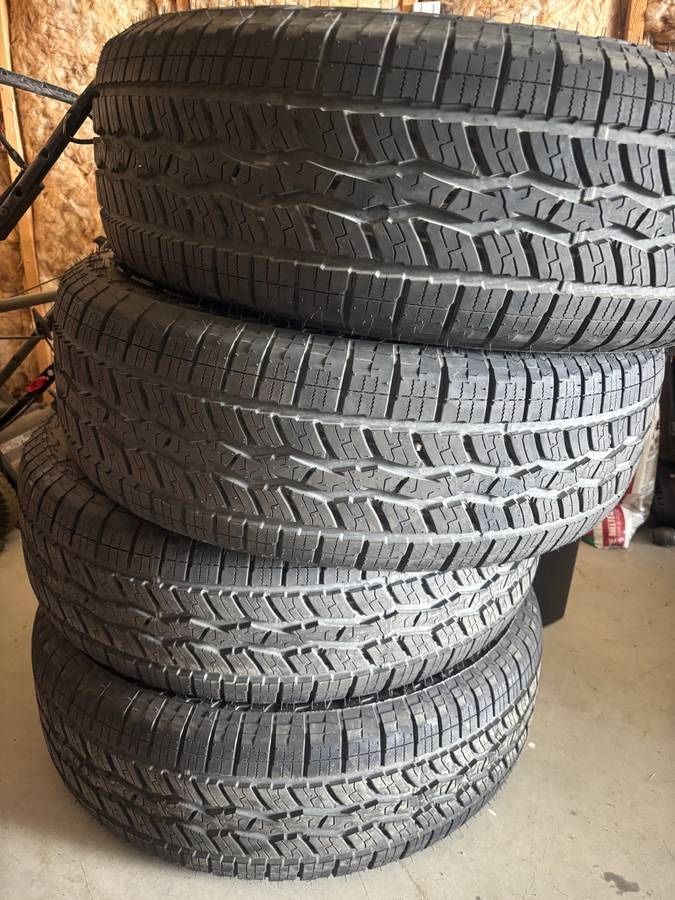 4 Falken Wildpeak A/T 265/60R20 112H All-Terrain Tire - New Condition