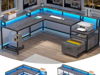 66" home office desk