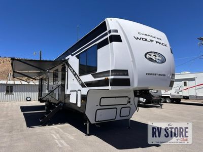 2027 Forest River RV Cherokee Wolf Pack 350PACK15 Toy Hauler Fifth Wheel Front Bedroom|Loft|Outdoor Kitchen|Two Entry/Exit Doors
