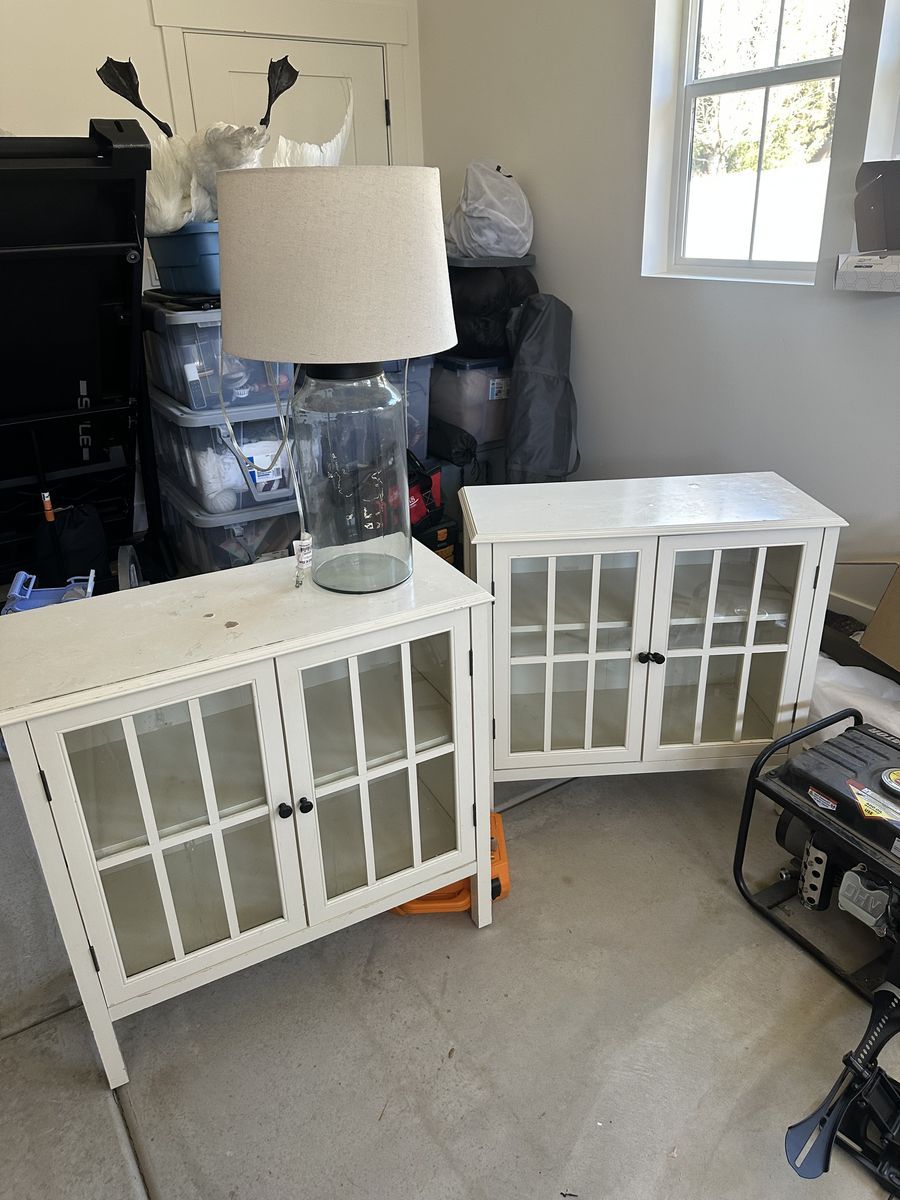 Side tables or book shelves $140  for the set