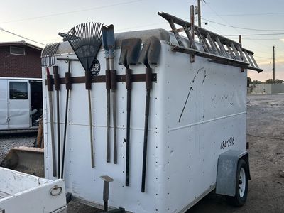 Enclosed trailer 6x10 - Wells Cargo