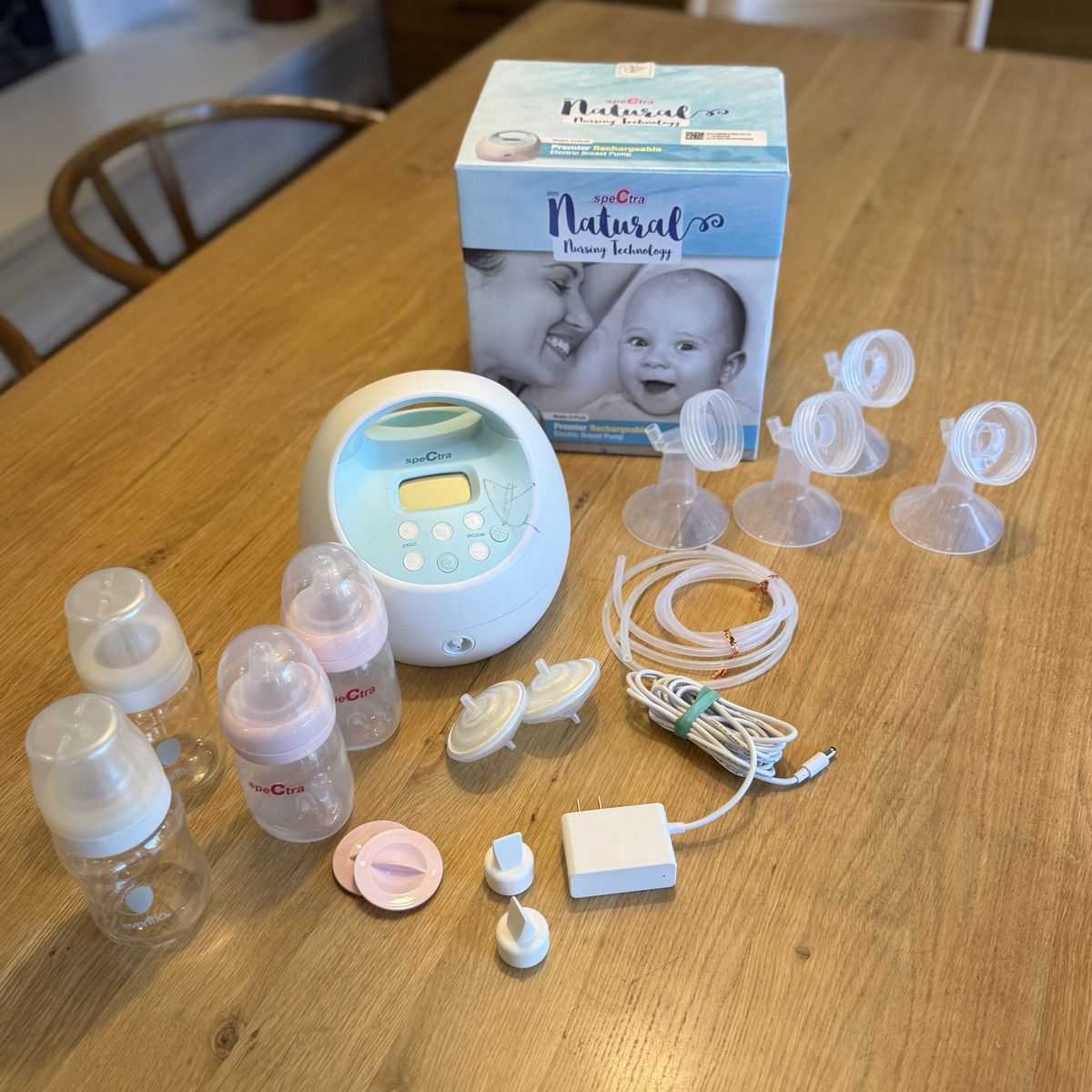 Spectra S1 Rechargeable Breast Pump and Parts