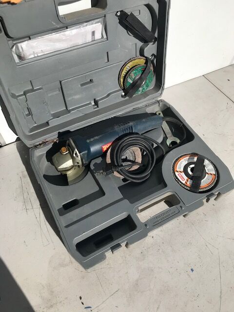 Ryobi grinder with blades etc