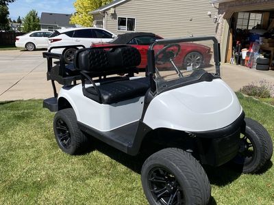 2021 EZGO RXV Elite Lifted Lithium Golf Cart