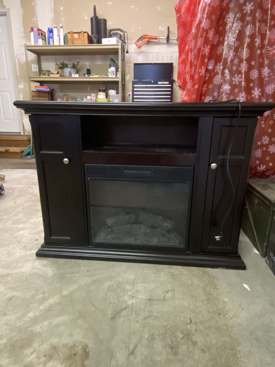 Electric Fireplace TV Console