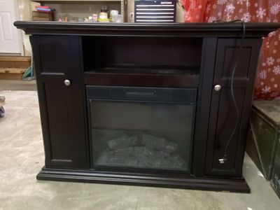 Electric Fireplace TV Console