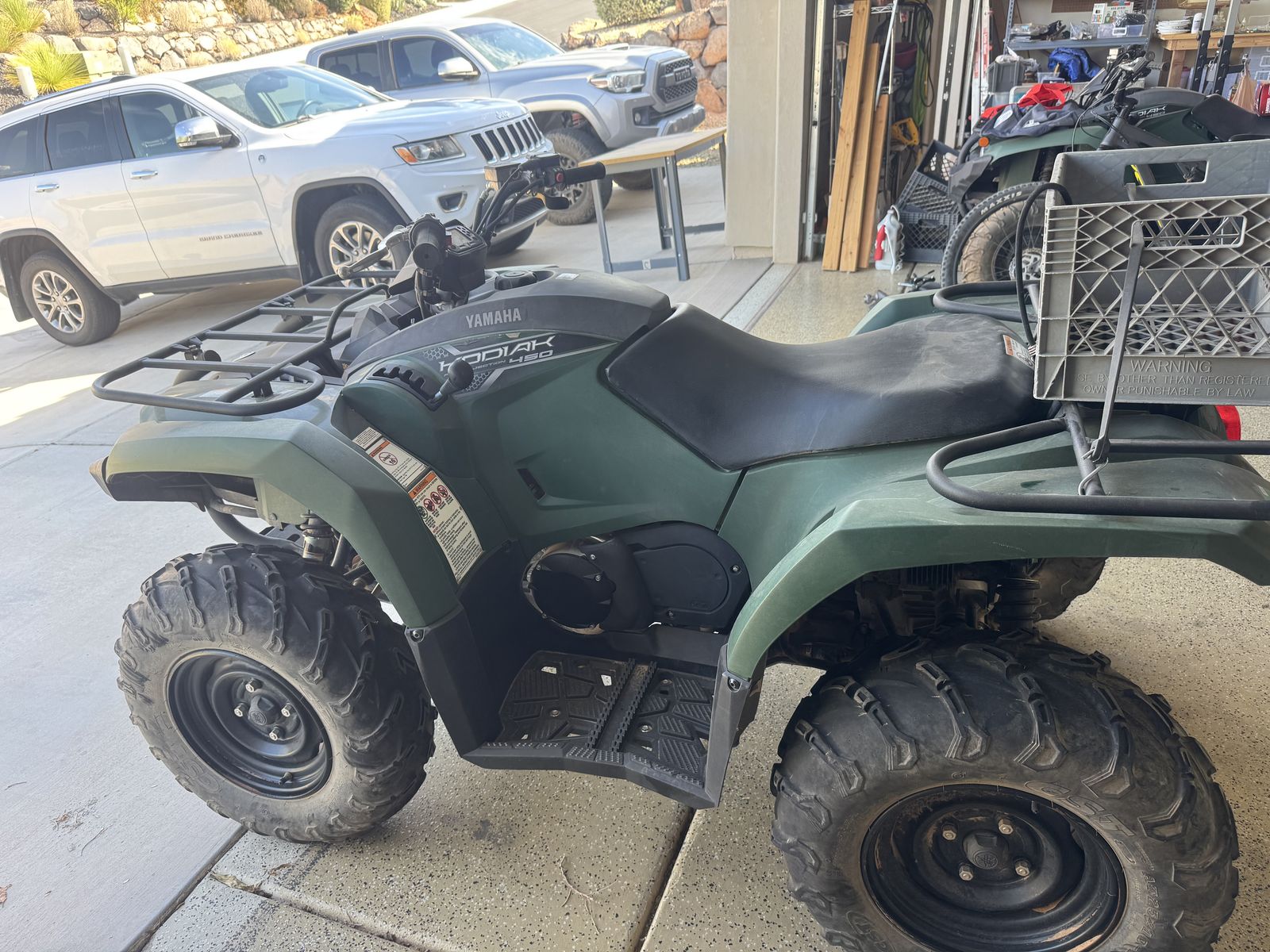 2018 Yamaha Kodiak 450