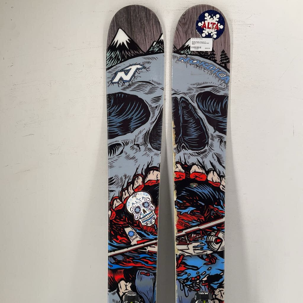 Nordica Bushy Wayne w/ Salomon STH2 16 Bindings