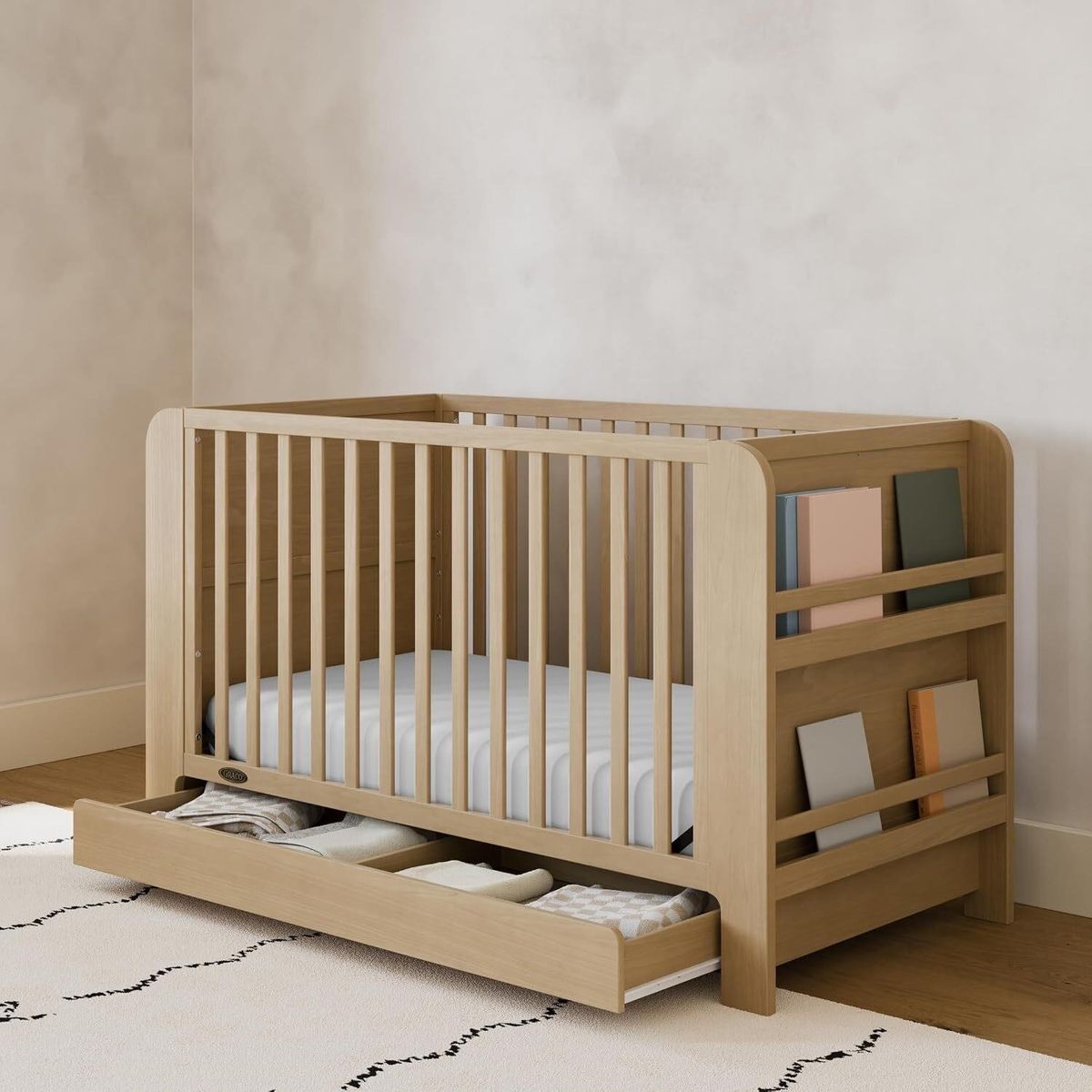 Graco Read-with-Me 4-in-1 Convertible Crib
