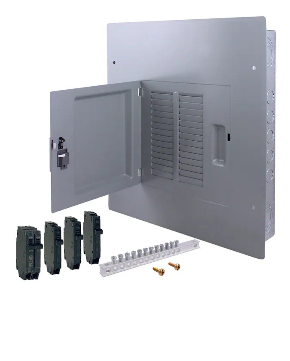 GE 125amp Main Lug load center breaker panel