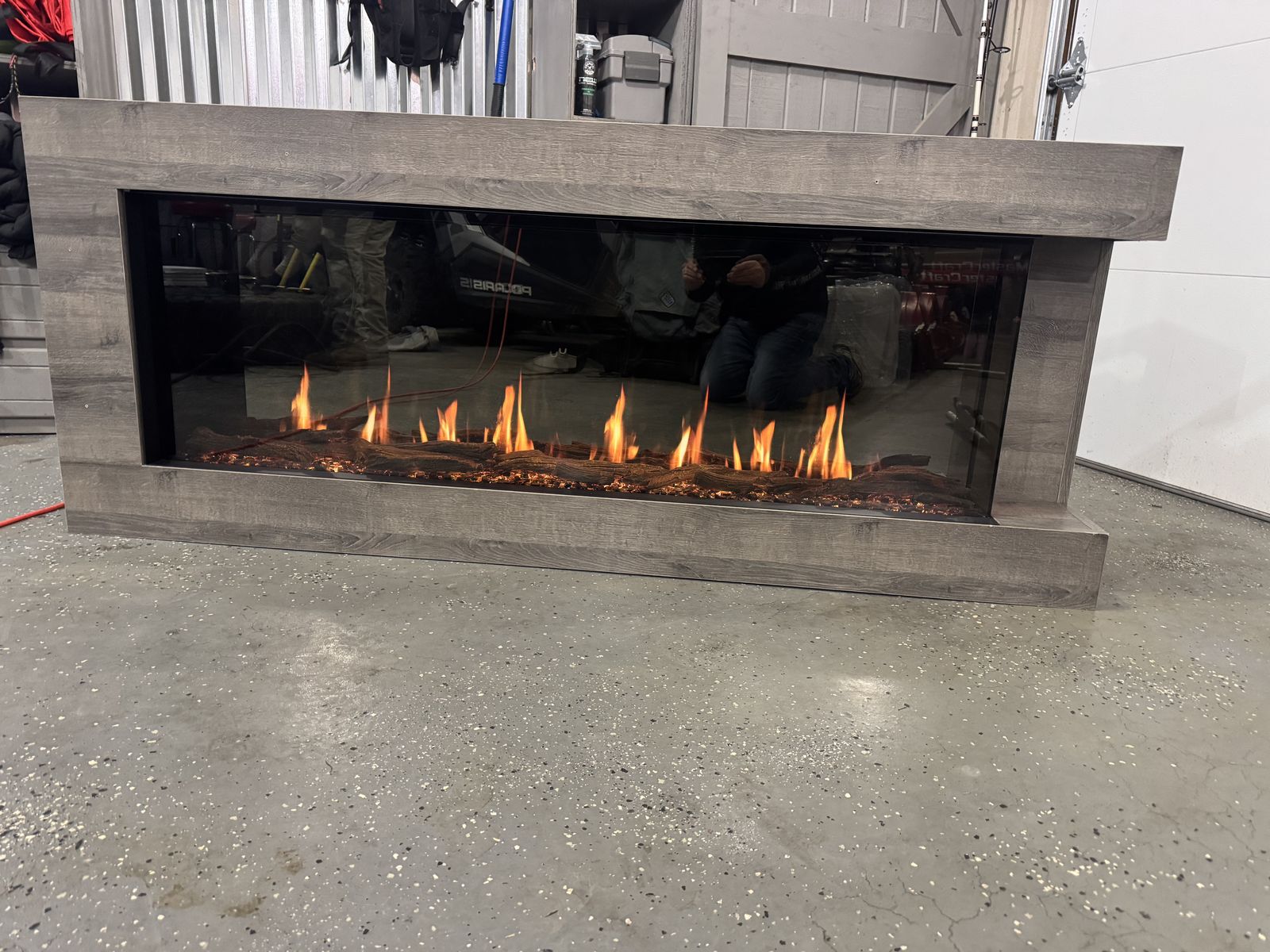 Modern Flames Orion 60” Electric Fireplace Display 1 ONLY