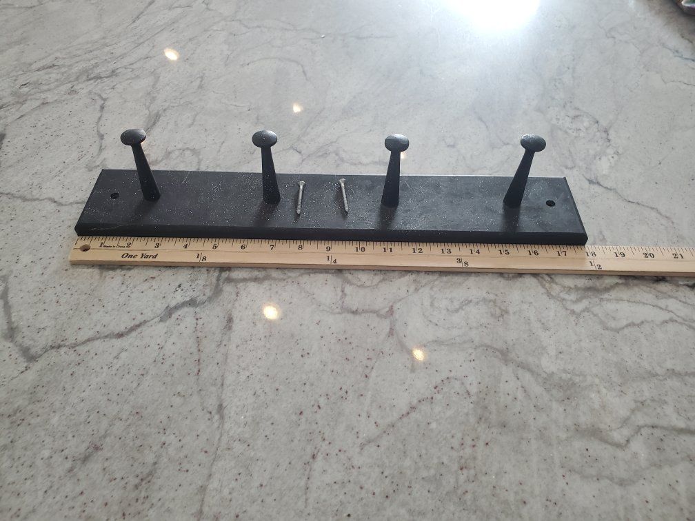 black coat hanger
