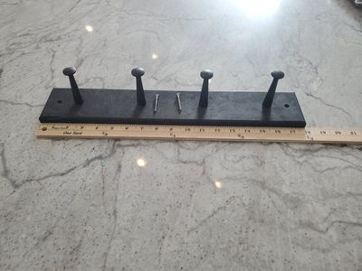 black coat hanger