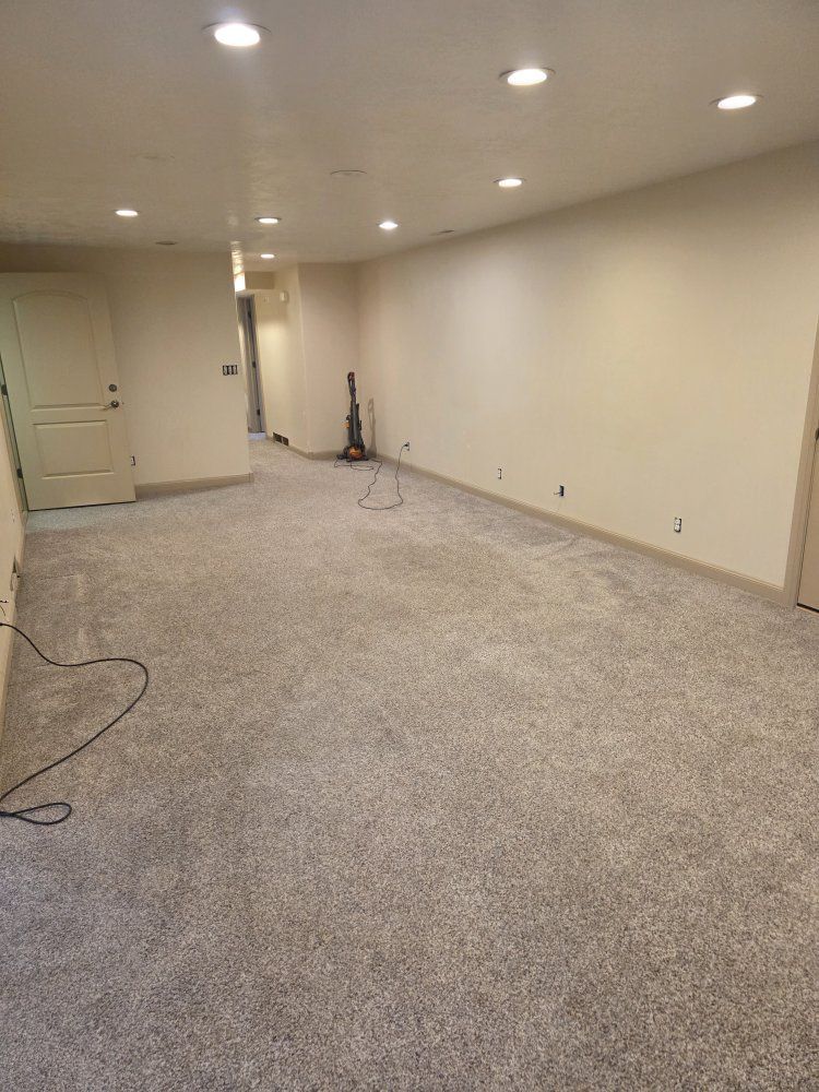 Used Carpet Flooring - Neutral Gray/Brown Blend, Good Condition
