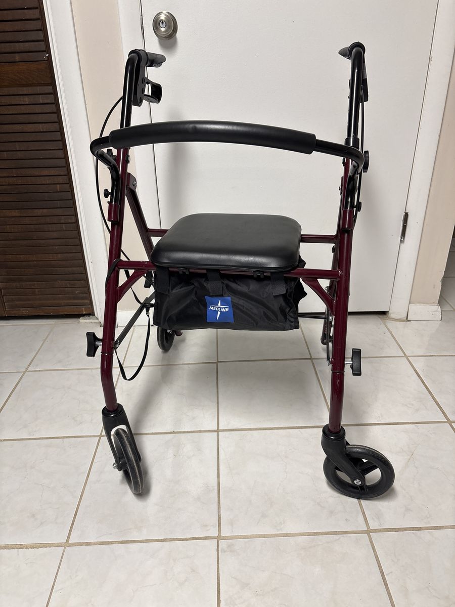 Red Medline Walker