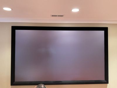 Screen Innovations 88” x 49” Fixed Frame Home Theater Projector Screen - Top of the Line