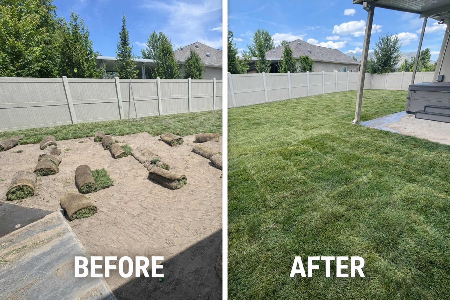 Sod Installation | Tree Planting | Landscape Design | Grading | Leveling