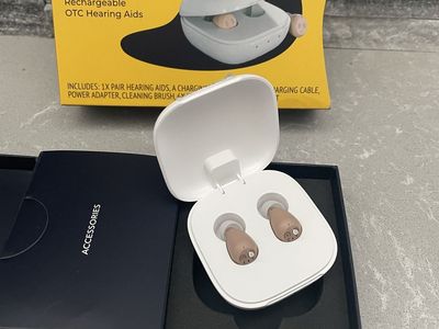 Audien Hearing Atom One Rechargeable OTC Hearing Aids Set
